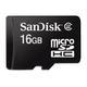 SanDisk 16GB micro SDHC karta + adaptér - 1/2