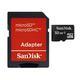 SanDisk 32GB microSDHC karta, Class 4 + adaptér - 1/2