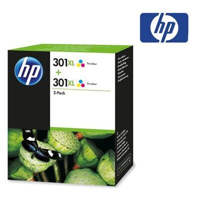 HP 301XL Twin Pack, 2x 6ml barva CH564EE - 1