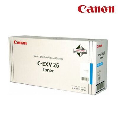 Canon C-EXV26, azurový toner, 6000 stran - 1
