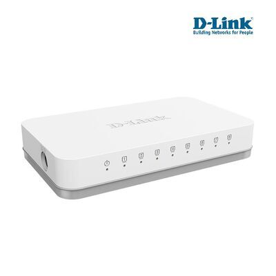 D-Link GO-SW-8G, 8-portový gigabitový switch - 1