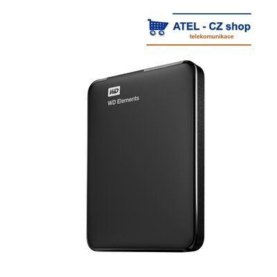 WD Elements Portable 750GB, černý - 1