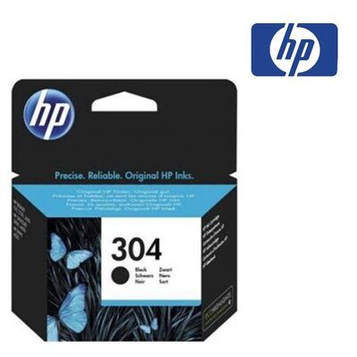 HP 304 N9K06AE černá cartridge, 4ml - 1