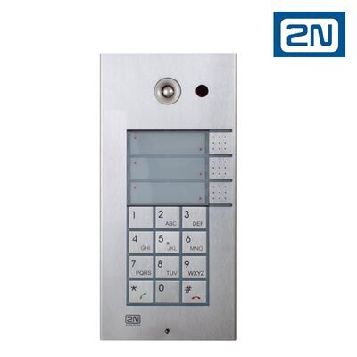 2N® IP Vario dveřní interkom, 3 tl., klávesnice - 1