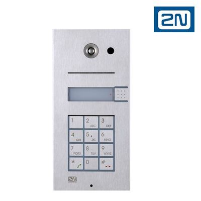 2N® IP Vario dveřní interkom, 1 tl., kamera, kláv. - 1