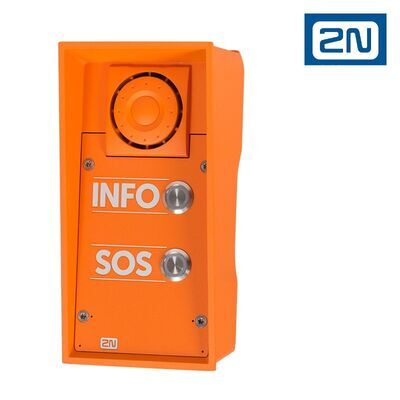 2N®  IP Safety dveřní interkom, 2 tl. IP69K, 10W - 1
