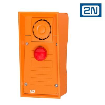 2N®  IP Safety dveřní interkom 1 červené tl. IP69  - 1