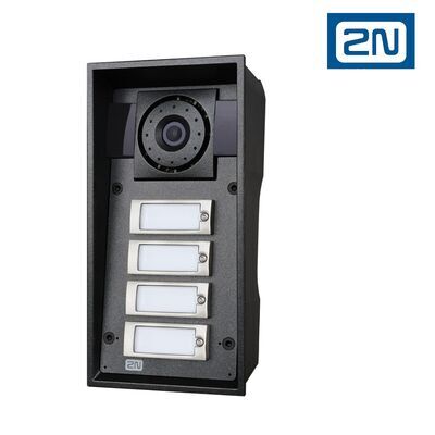 2N® IP Force dveř. interkom, 4 tl., HD kamera, 10W - 1