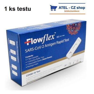 FLOWFLEX Antigenní výtěrový test COVID-19 1ks - 1