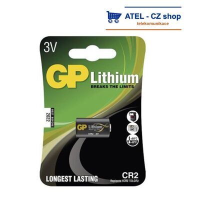 Baterie lithiová CR2 GP 3V / 850mAh - 1