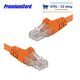 PremiumCord Patch kabel UTP RJ45-RJ45 5e 1m oranžo - 1/2