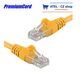 PremiumCord Patch kabel UTP RJ45-RJ45 6e 0,25m žlu - 1/2