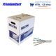 PremiumCord TP Kabel 4x2,drát UTP Cat5e AWG24 305m - 1/2