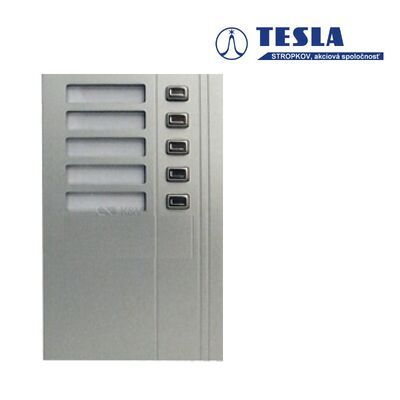 Tesla - GUARD modul zvonkové tablo s 5 tl. 2-BUS - 1