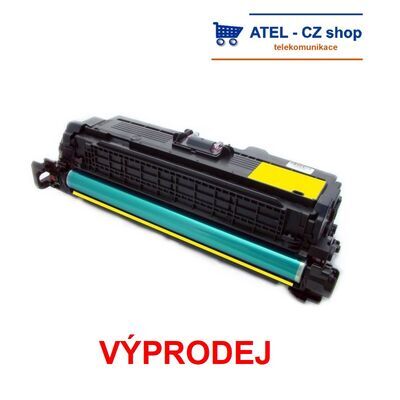 HP CE252A - kompatibilní toner HP CP3525 yellow - 1