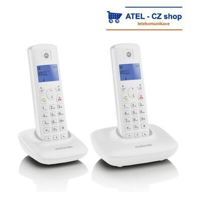 Motorola T402+ Duo bílý