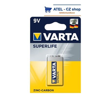 Baterie 9V Varta SuperLife - 1