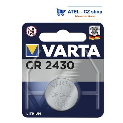Baterie lithiová CR2430 VARTA - 1