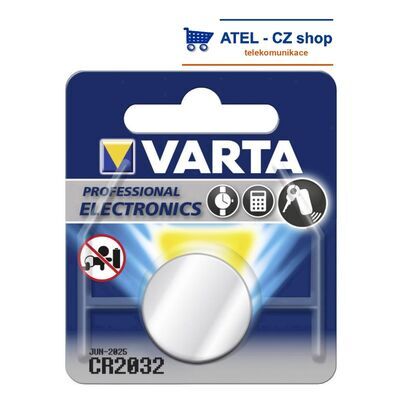 Baterie lithiová CR2032 VARTA - 1