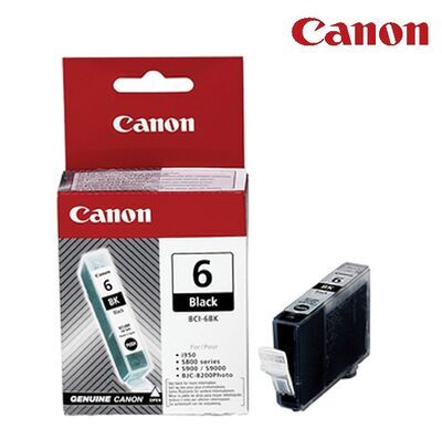 Canon BCI 6bk black inkoustová cartridge - 1