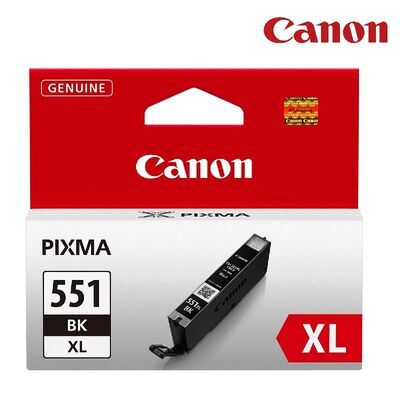 Canon CLI-551BK XL, černá inkoustová cartridge - 1
