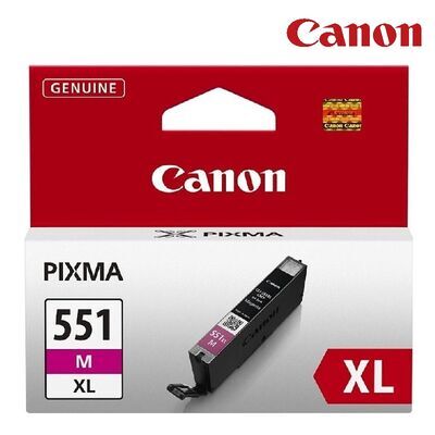 Canon CLI-551M XL, purpurová inkoustová cartridge - 1