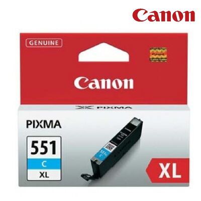 Canon CLI-551C XL, azurová  inkoustová cartridge - 1