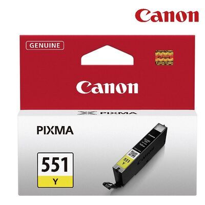 Canon CLI-551Y XL, žlutá inkoustová cartridge - 1
