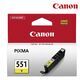 Canon CLI-551Y XL, žlutá inkoustová cartridge - 1/2