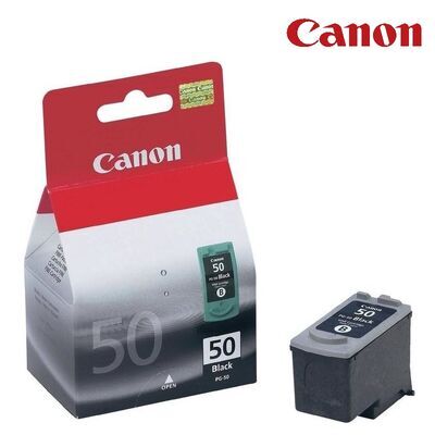 Canon PG-50, černá inkoustová náplň, 22ml - 1