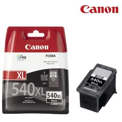 Canon PG-540 XL, inkoustová cartridge, černá 21ml - 1