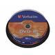 Verbatim DVD-R Matt Silver 10 ks spindle - 1/2