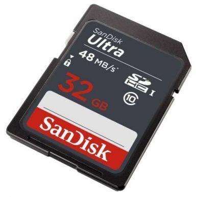 SanDisk Ultra 32GB SDHC karta, UHS-I U1 - 2