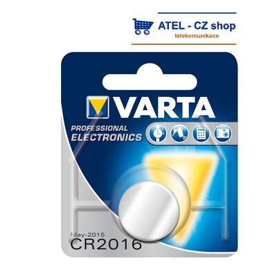 Baterie lithiová CR2016 VARTA - 2