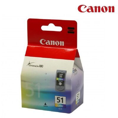 Canon CL-51, barevná inkoustová náplň, 3x7ml - 2