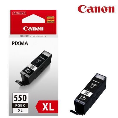 Canon PGI-550PGBK XL, inkoustová cartridge černá - 2